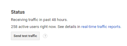 Step 2.4 Tracking status